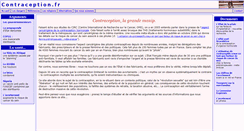 Desktop Screenshot of contraception.fr